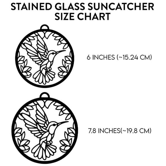 Abstract Cat Stained Glass Suncatcher Cute Window Hanging Suncatcher Decorations Christmas Gifts